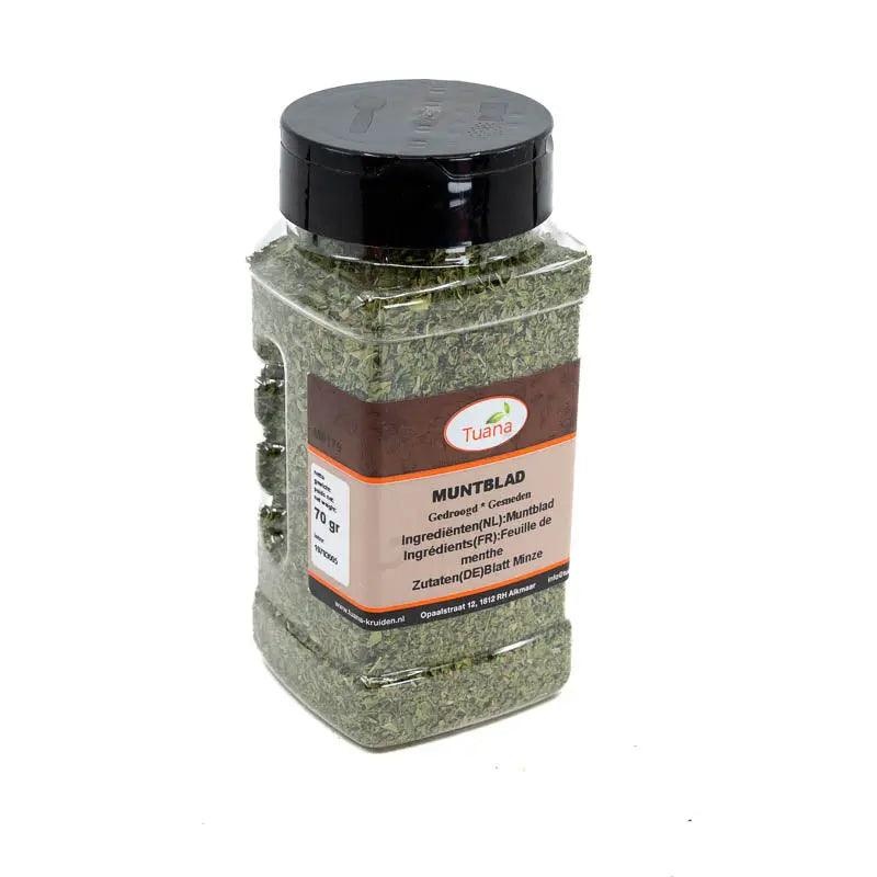 Munt- Mint Blad Gesneden Strooibak 45 gram