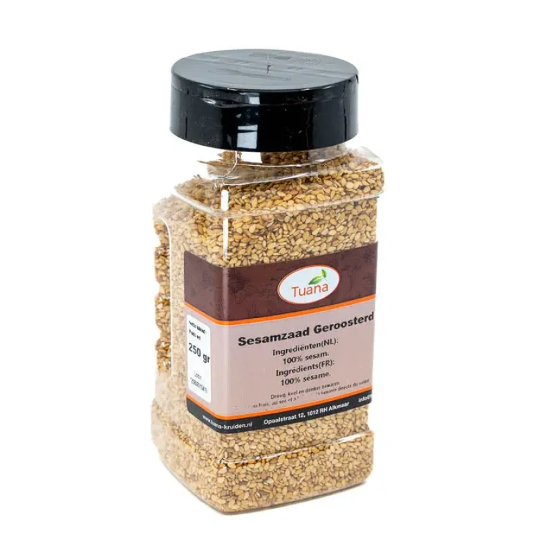 Sesamzaad Geroosterd Strooibus 150 gram
