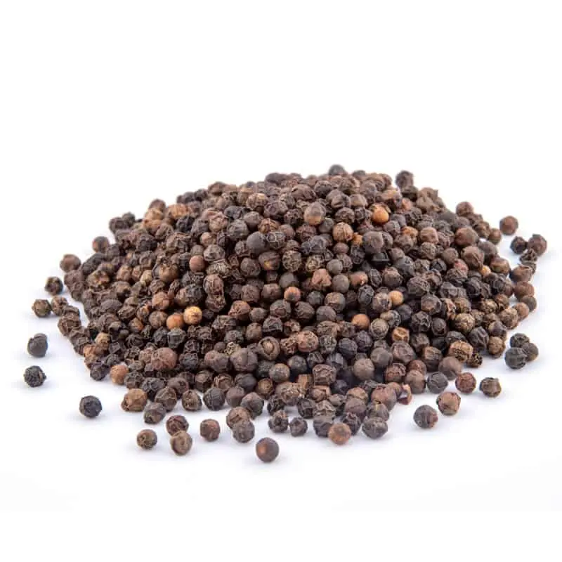 Zwarte Peper Heel Bakje 50gram