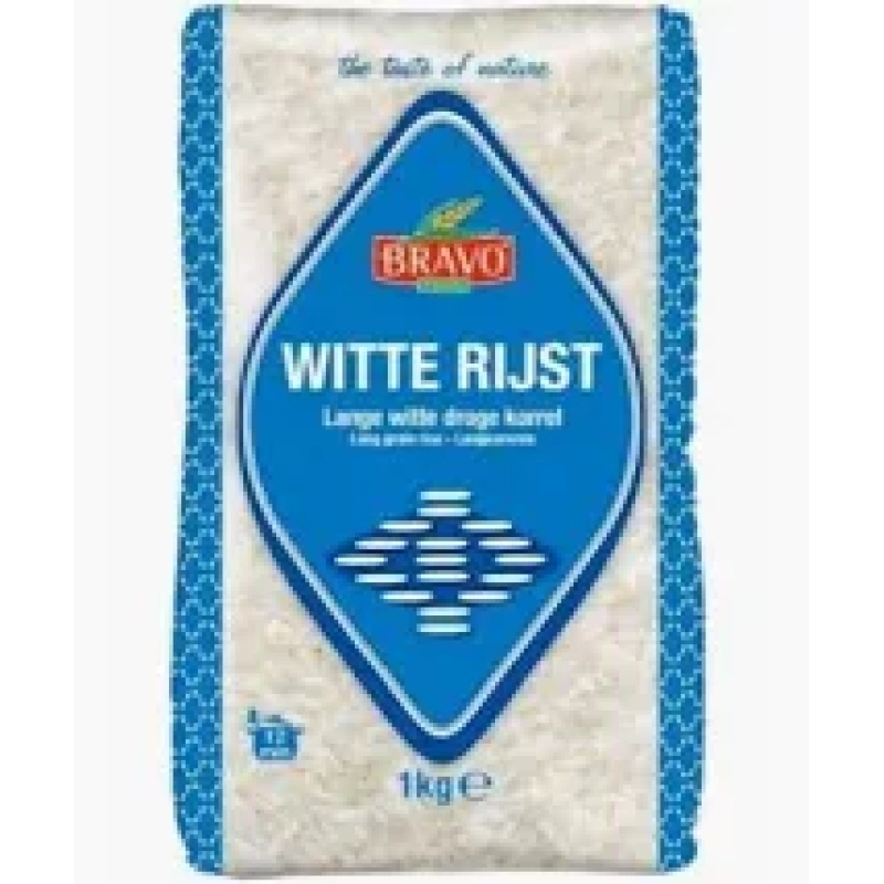 Bravo witte Rijst – 1 kg